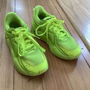 Puma Women’s Neon Green Sneakers size 8.5
